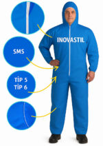 Koruyucu Tulum SMS Mavi - Görsel 2